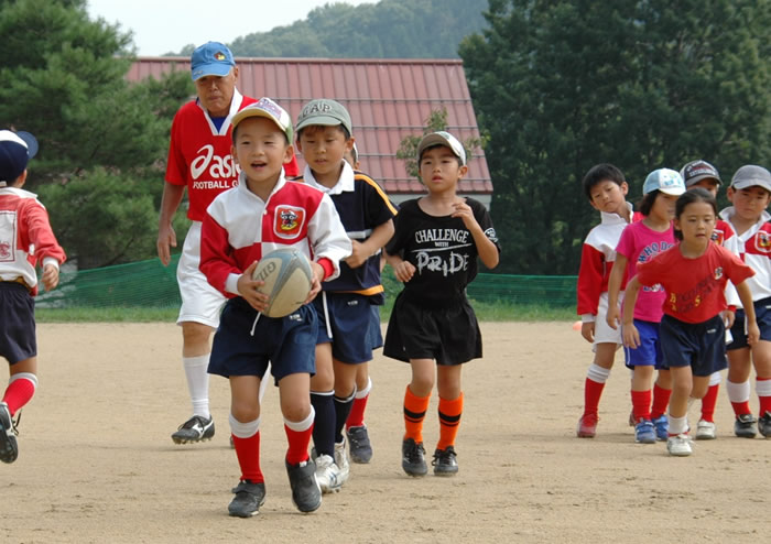 2010夏合宿 小学1年生