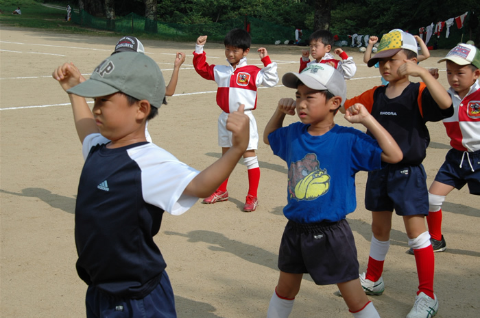 2010夏合宿 小学1年生