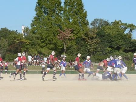 9月20日 兵庫県中学生ｽｸｰﾙ大会高学年準決勝　対三田