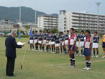 9月23日 兵庫県中学生ｽｸｰﾙ大会高学年3位決定戦　対西神戸