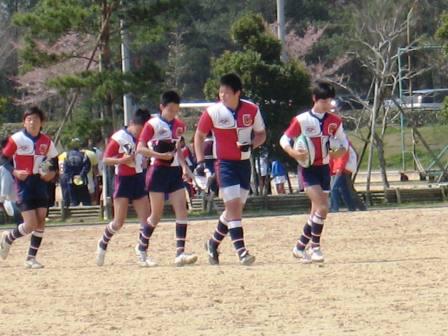第13回兵庫県中学生ラグビーフットボール大会予選リーグ第１戦