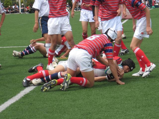 第13回兵庫県中学生ラグビーフットボール大会ﾌﾟﾚｰﾄﾄｰﾅﾒﾝﾄ準決勝