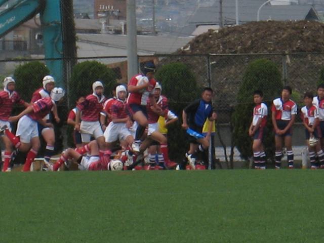 第13回兵庫県中学生ラグビーフットボール大会ﾌﾟﾚｰﾄﾄｰﾅﾒﾝﾄ準決勝