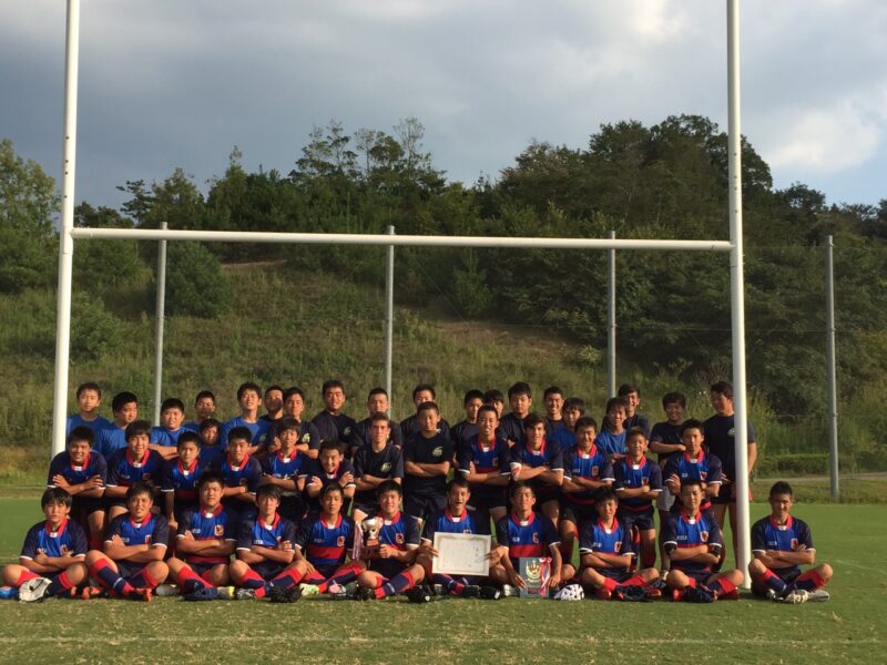 第３３回兵庫県中学生ラグビースクール大会　低学年の部　優勝