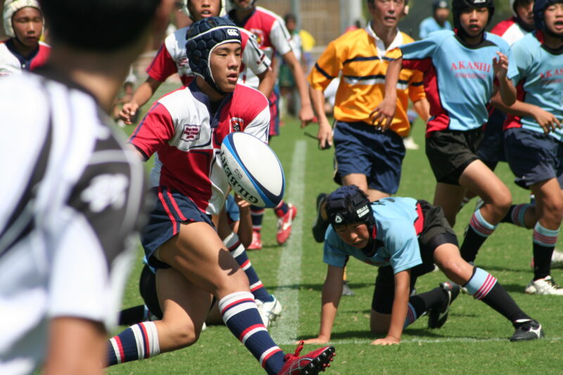 県大会　高学年１回戦　ＶＳ　明石